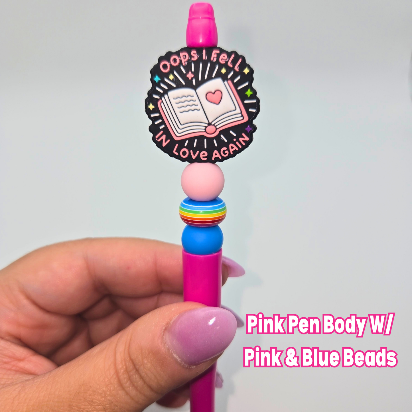 Oops I Fell In Love Again Beaded Pen