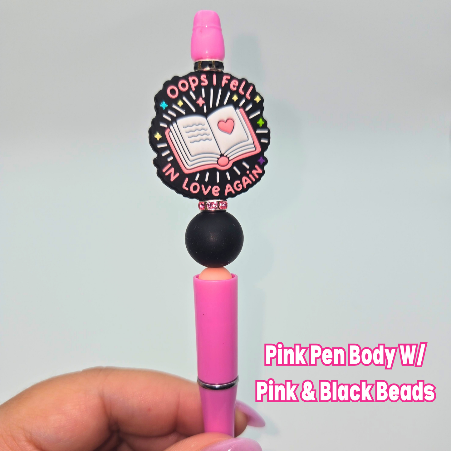 Oops I Fell In Love Again Beaded Pen