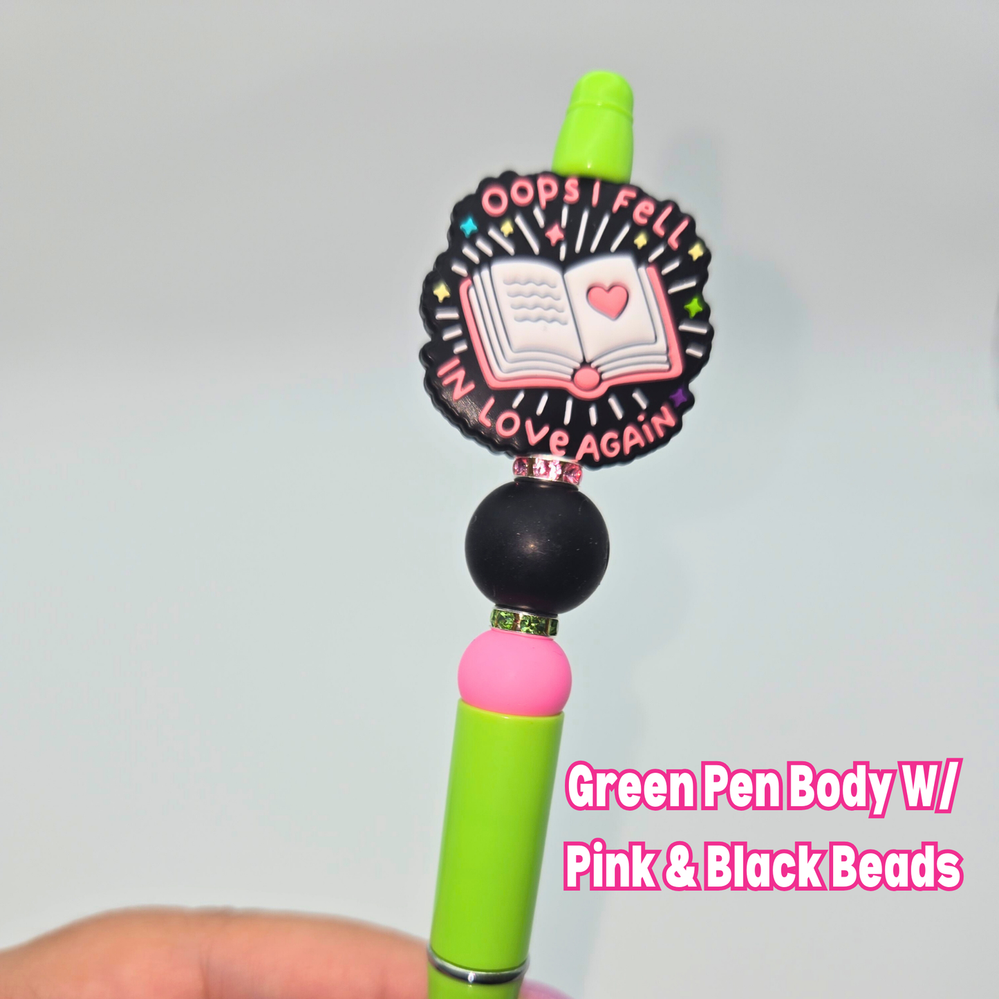 Oops I Fell In Love Again Beaded Pen