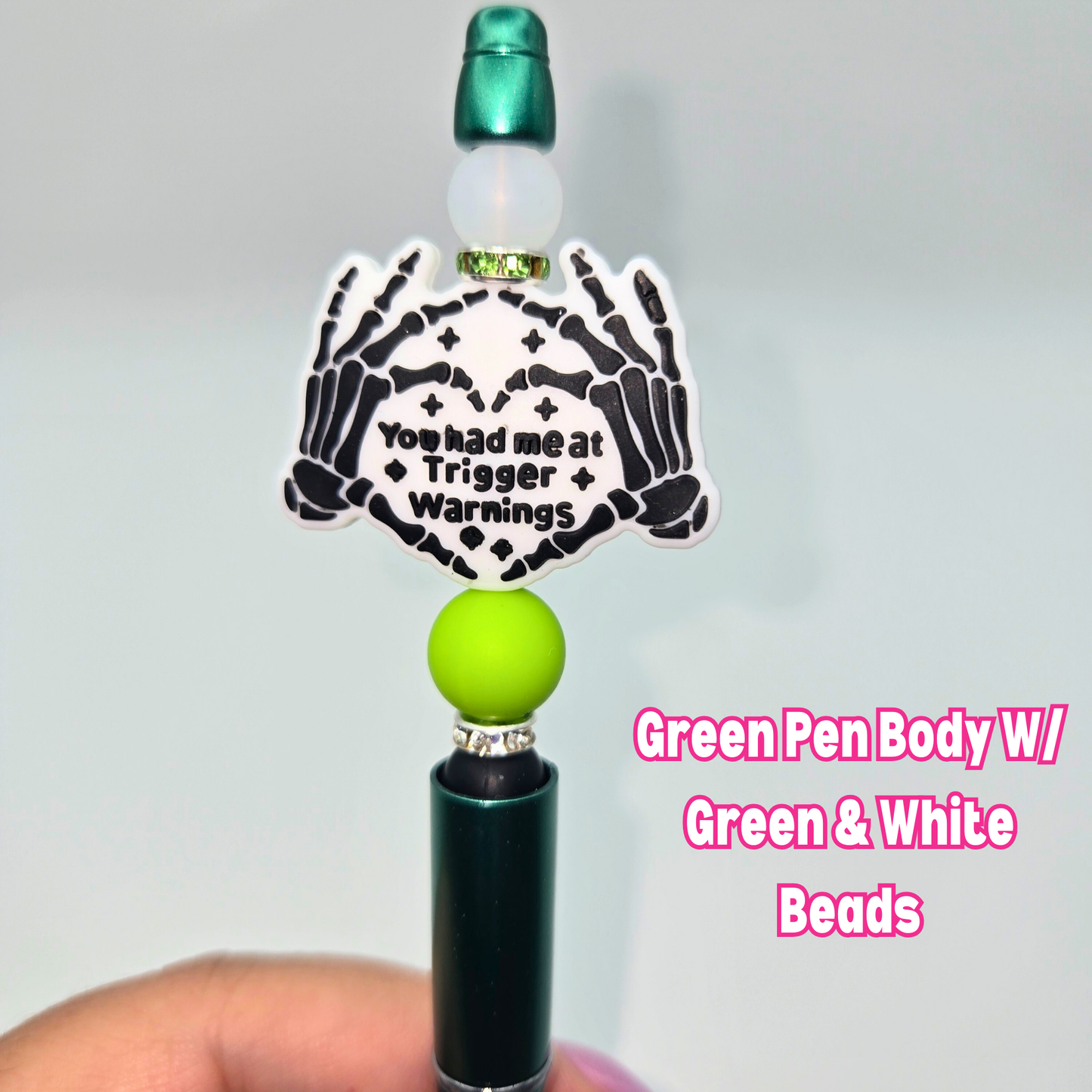 You Had Me At Trigger Warnings Beaded Pen