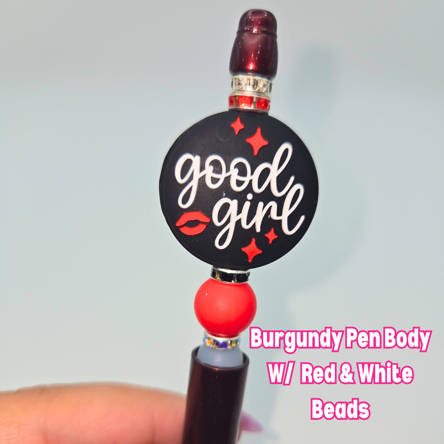 Good Girl Beaded Pen