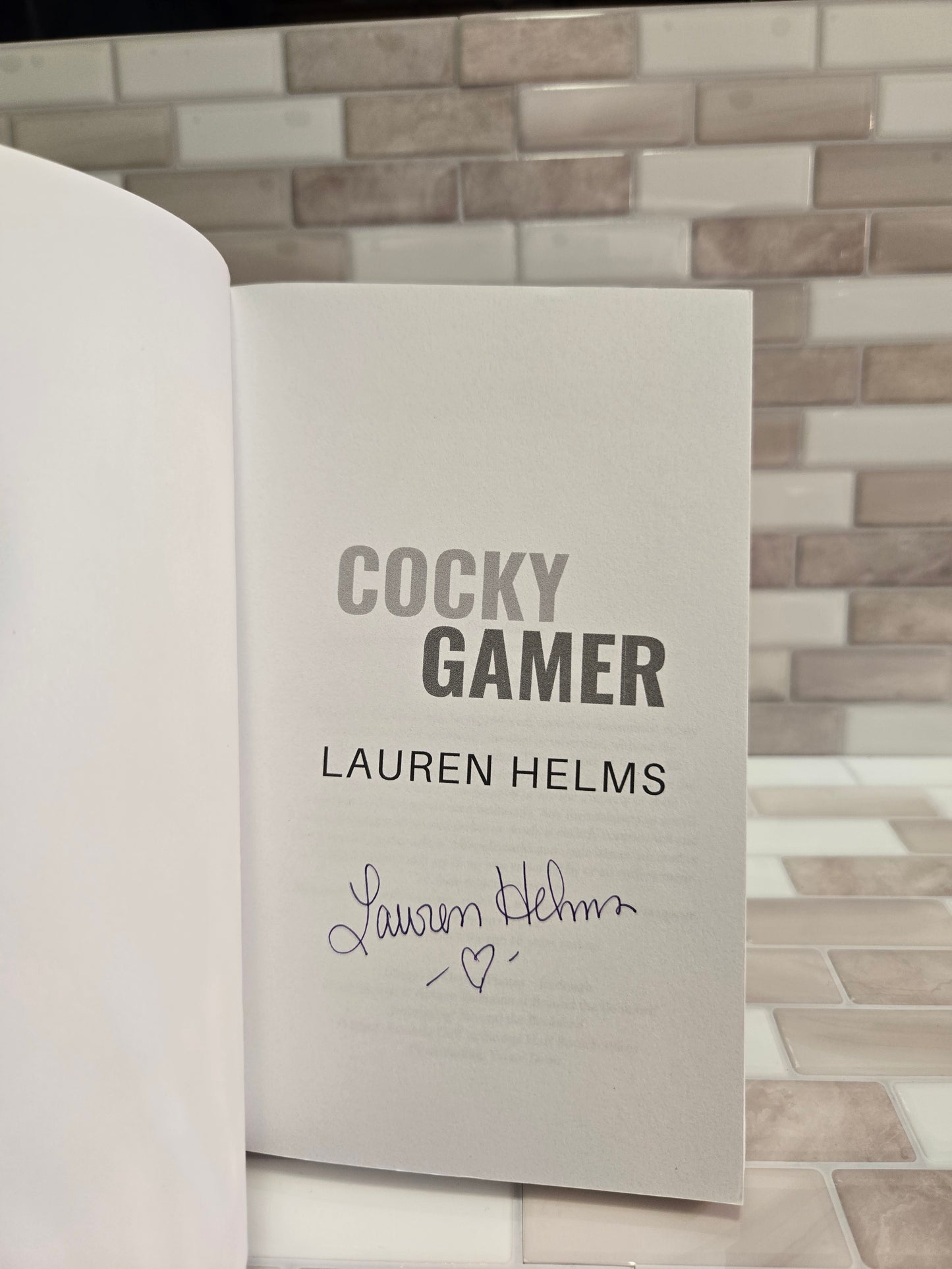 Cocky Gamer (A Hero Club Novel)