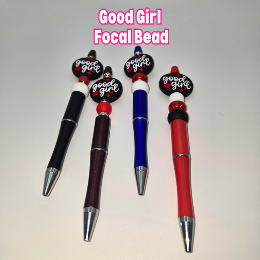 Good Girl Beaded Pen