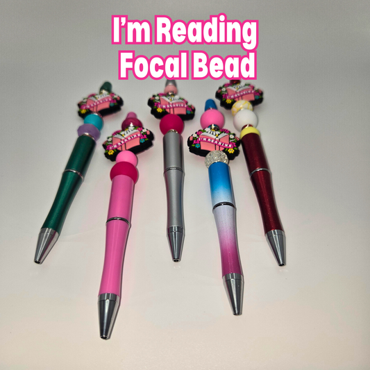I'm Reading Beaded Pen